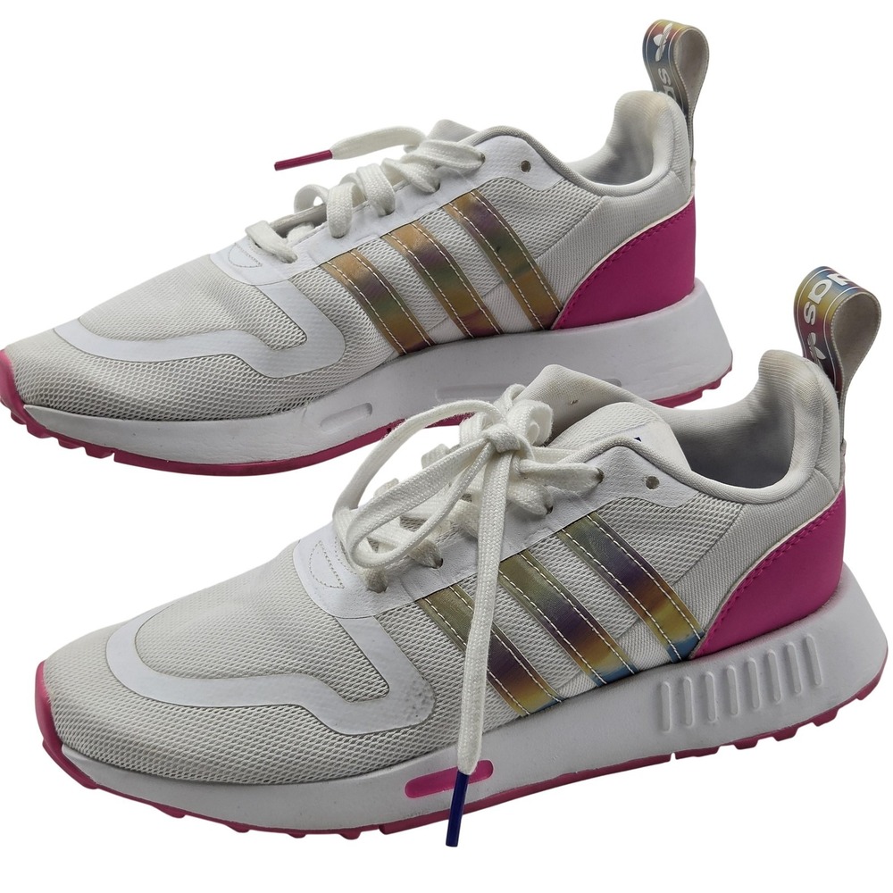 Adidas Originals Shoes‎ Mens Size 5.5 White Pink Low Top Sneakers GX8095